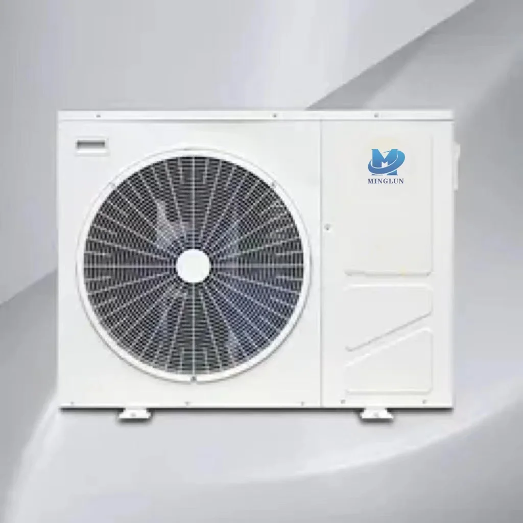Minglun Low Temp -25 degree R290 Erp A+++ WIFI controller heating cooling EVI inverter heat pump