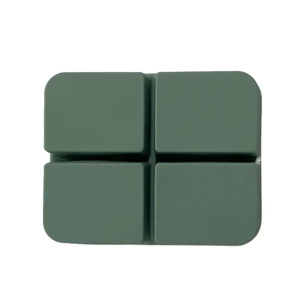 WONDERFUL 4 Cavities Large Silicone Ice Cube Freezer Molds Easy Release Ice Cube Maker BPA Free Stackable Ice Cube Tray