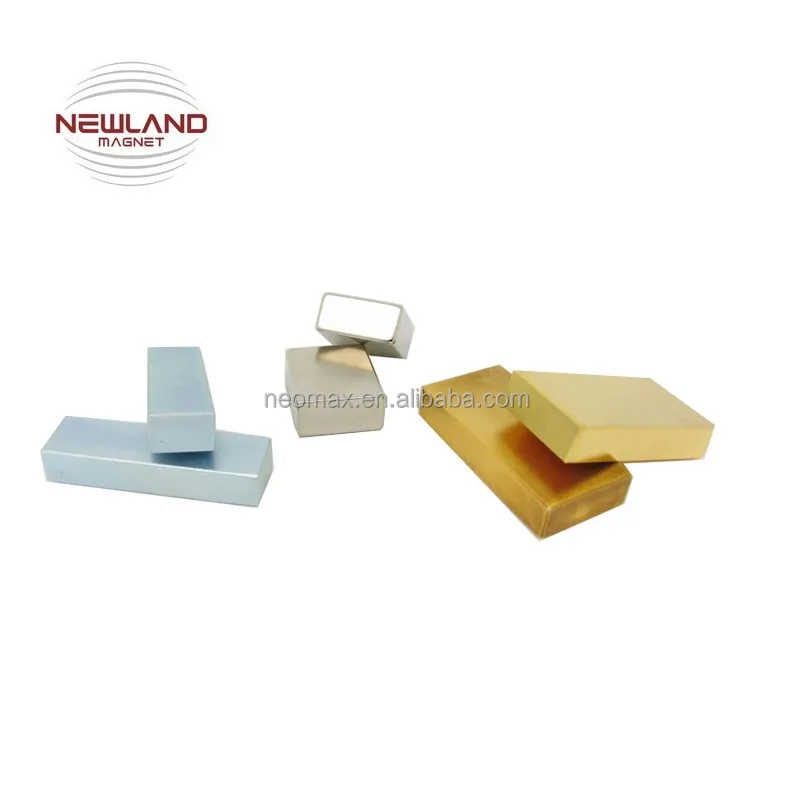 N35 N52 Strong 40*20*5mm Block NdFeB Permanent Neodymium Monopole Magnet for Sale