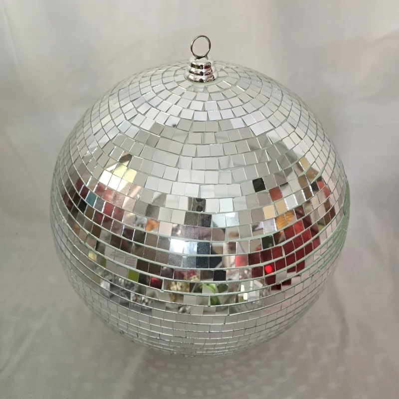 Custom various sizes Shape  Polyron material disco ball clips plastic ball Christmas holiday hangers Supermarket stage props