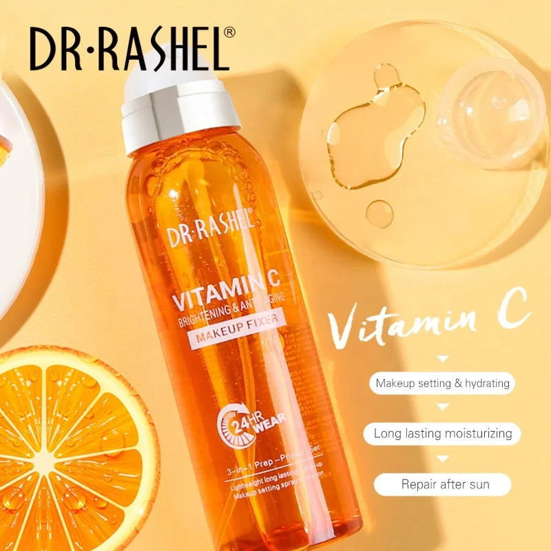 DR.RASHEL collagen make up setting spray brightening & anti-aging makeup fixer