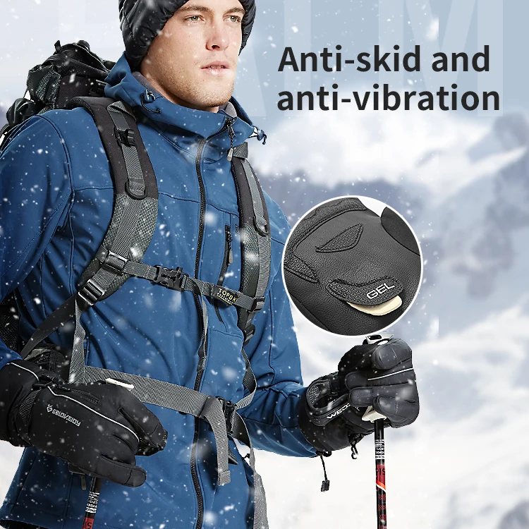 GOLOVEJOY SK04 New Hot Sale Winter Warm Windproof Waterproof Sport Skiing Climbing Hiking Thick Pocket Outdoor