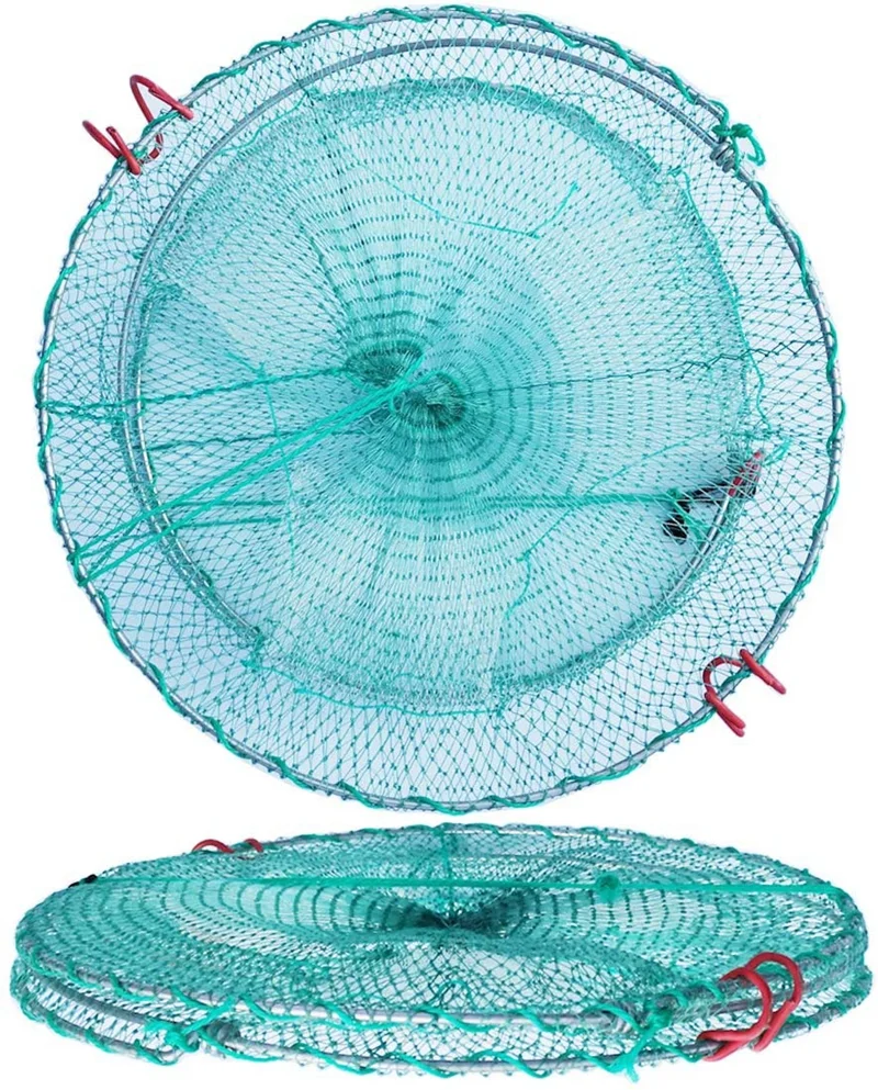 Stainless steel Fishing cages Helical spring cage crab trap snial cages for sale