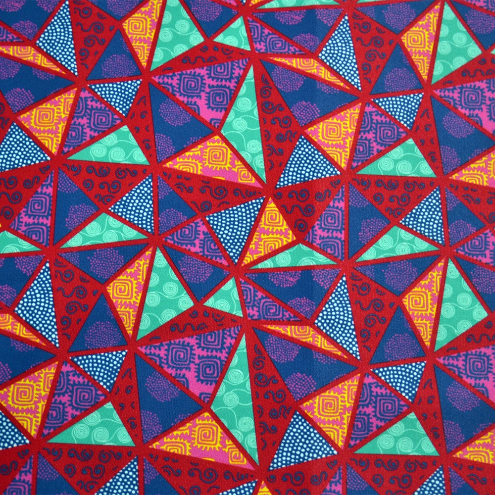 Custom printed digital print raw material dress abaya  Polyester spandex 4 way stretch fabric