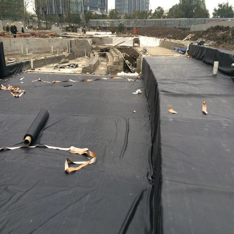 6 метров ширина большого размера EPDM резиновая мембрана