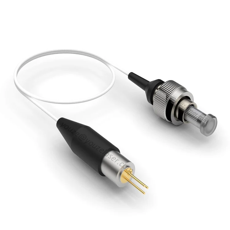 Индивидуальные 405nm синий лазер 488nm 520nm 635nm одномодовые SM диодные лазерные волоконно-оптические муфты