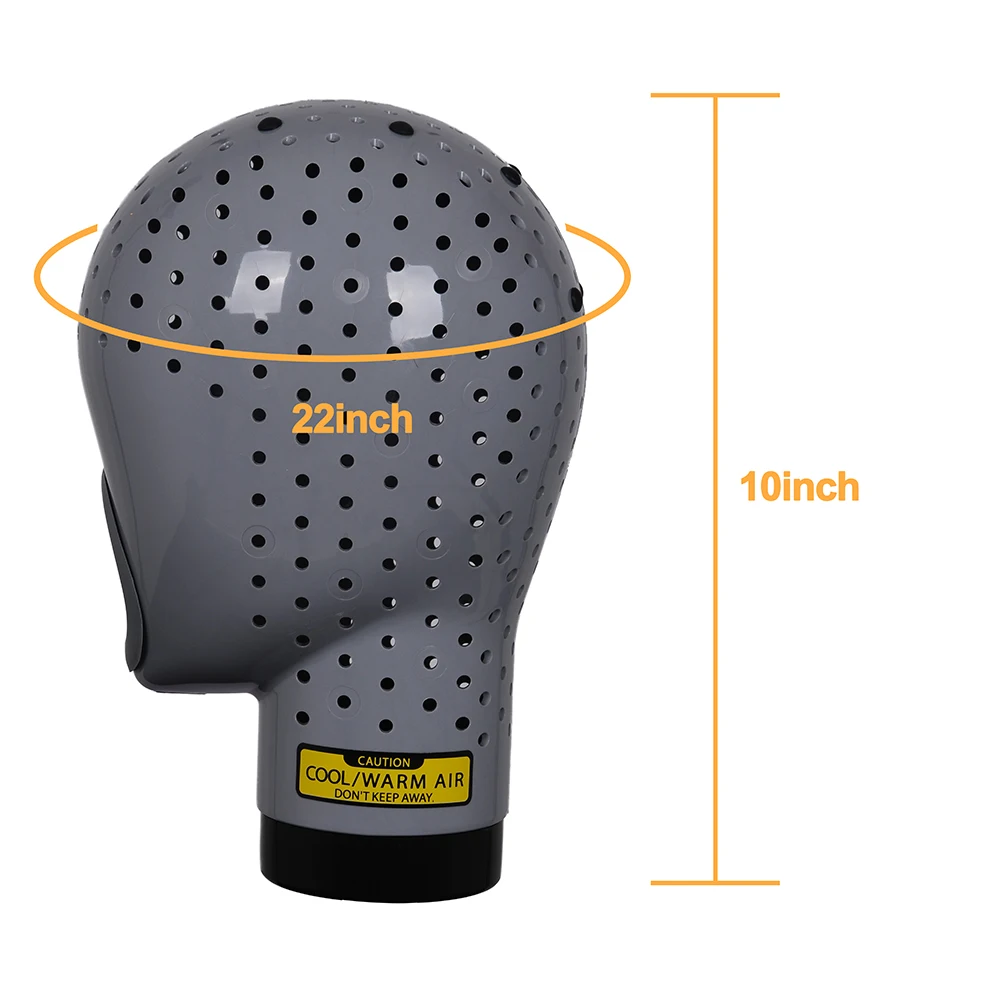 Free Ship In US  Drying Unit Wig drying Head  Wig Head Stand Mannequin Head