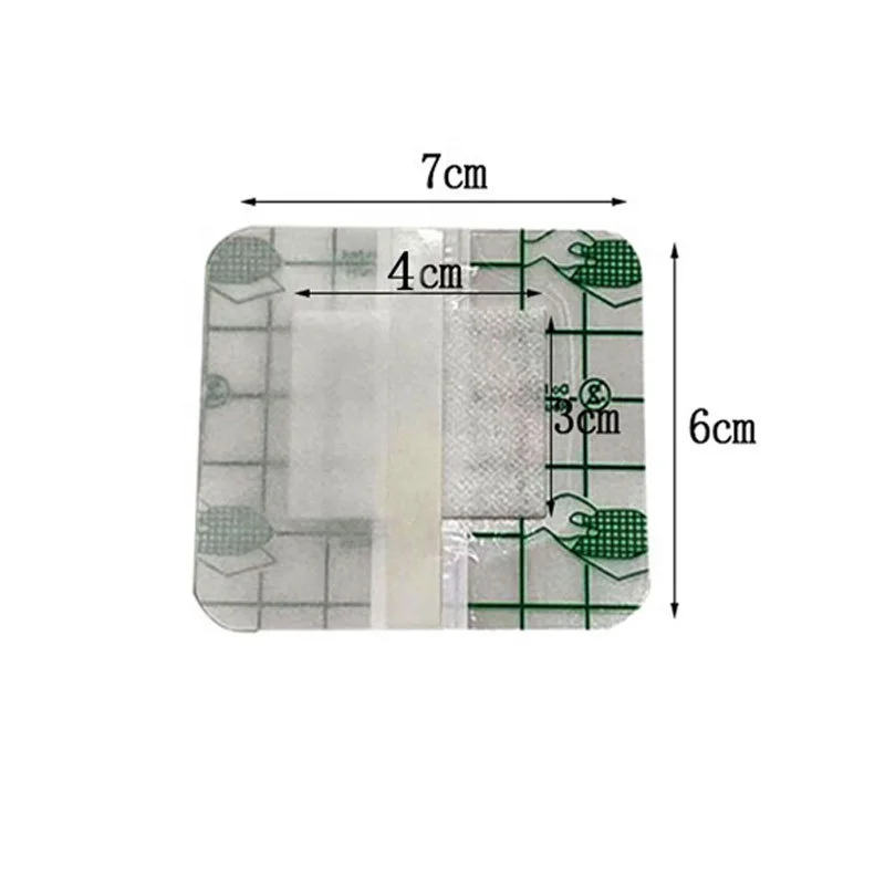Wholesale Sterile Large Size Band Aids Wound Protection Waterproof Film Dressing Baby Bath Navel Transparent Film Dressing