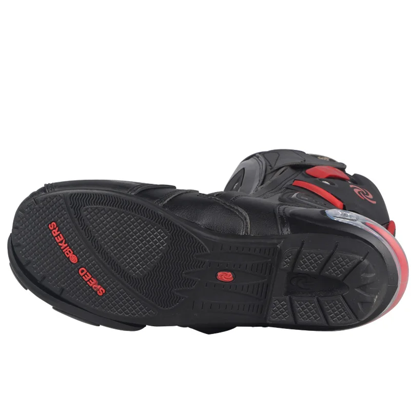 Wildmx Motorcycle Shoes Riding Racing Waterproof Breathable Leather Motorbike Motocross Boot for Women