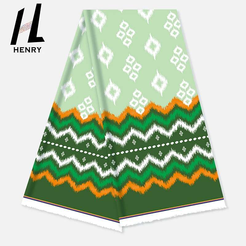 Gradient Bohemian style with regular diamond pattern snowflake terylene digital printing fabric woman dress and skirt/Tshirt