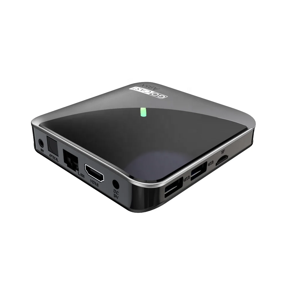  Gocast A95X F3 RGB свет ТВ приставка Android 9 0 4 Гб 64 Amlogic S905X3 коробка 8K HD 2 4/5G Wi-Fi роутер для потоковой передачи 4K TV