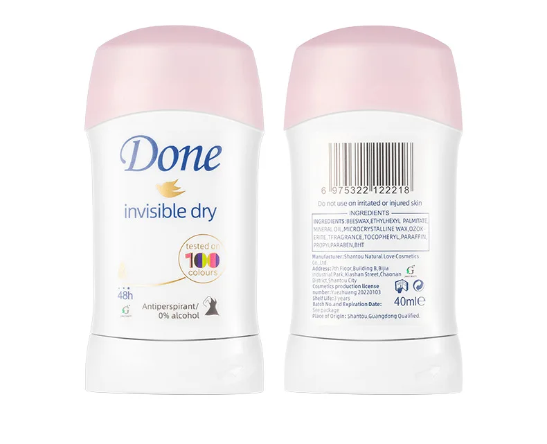 Private Label Organic Natural Deodorant Supplier Vegan Deodorant & Antiperspirant Women And Men Cruelty Free Deodorant Stick