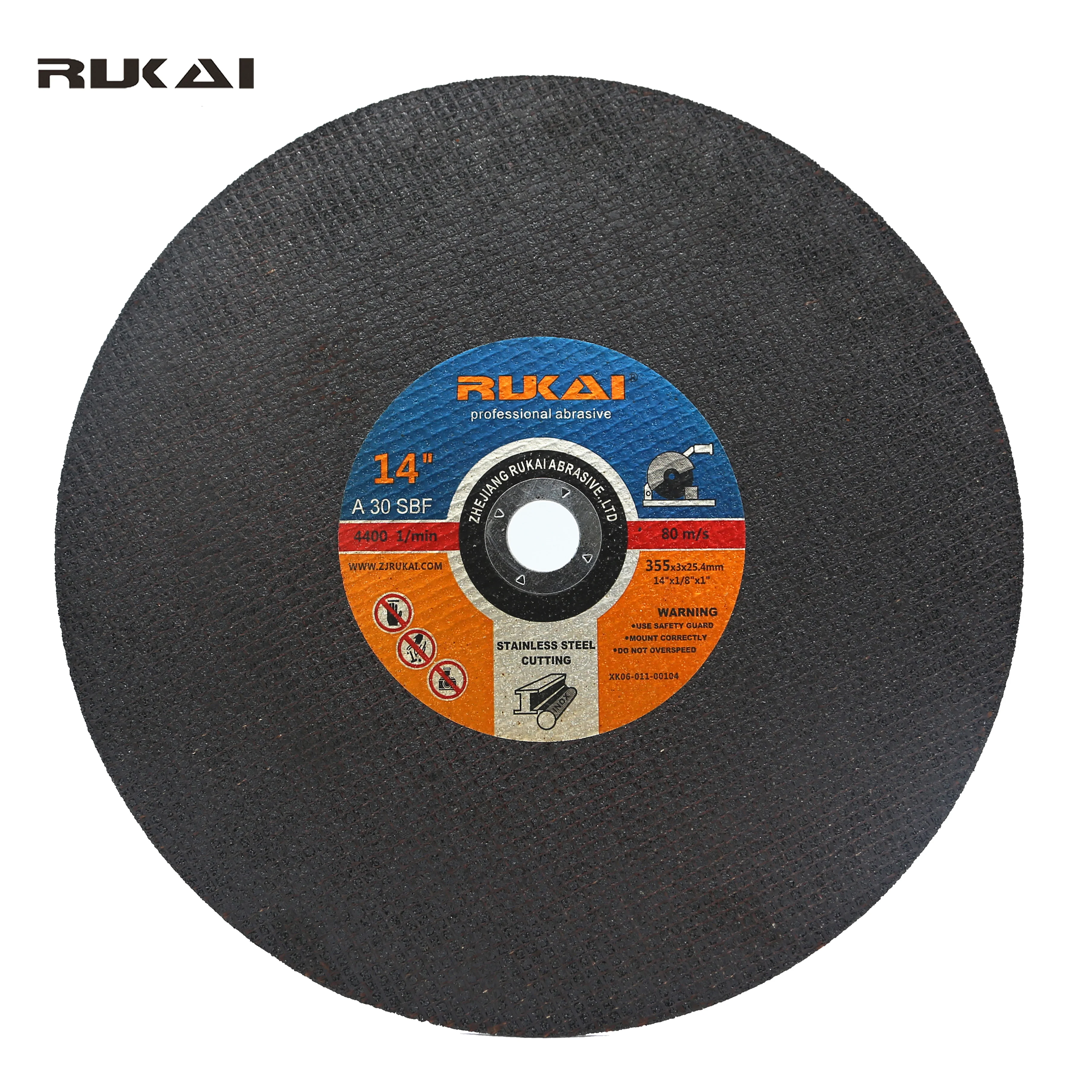 14inch Resin Abrasive cut off wheel cutting disc grinding wheel machine