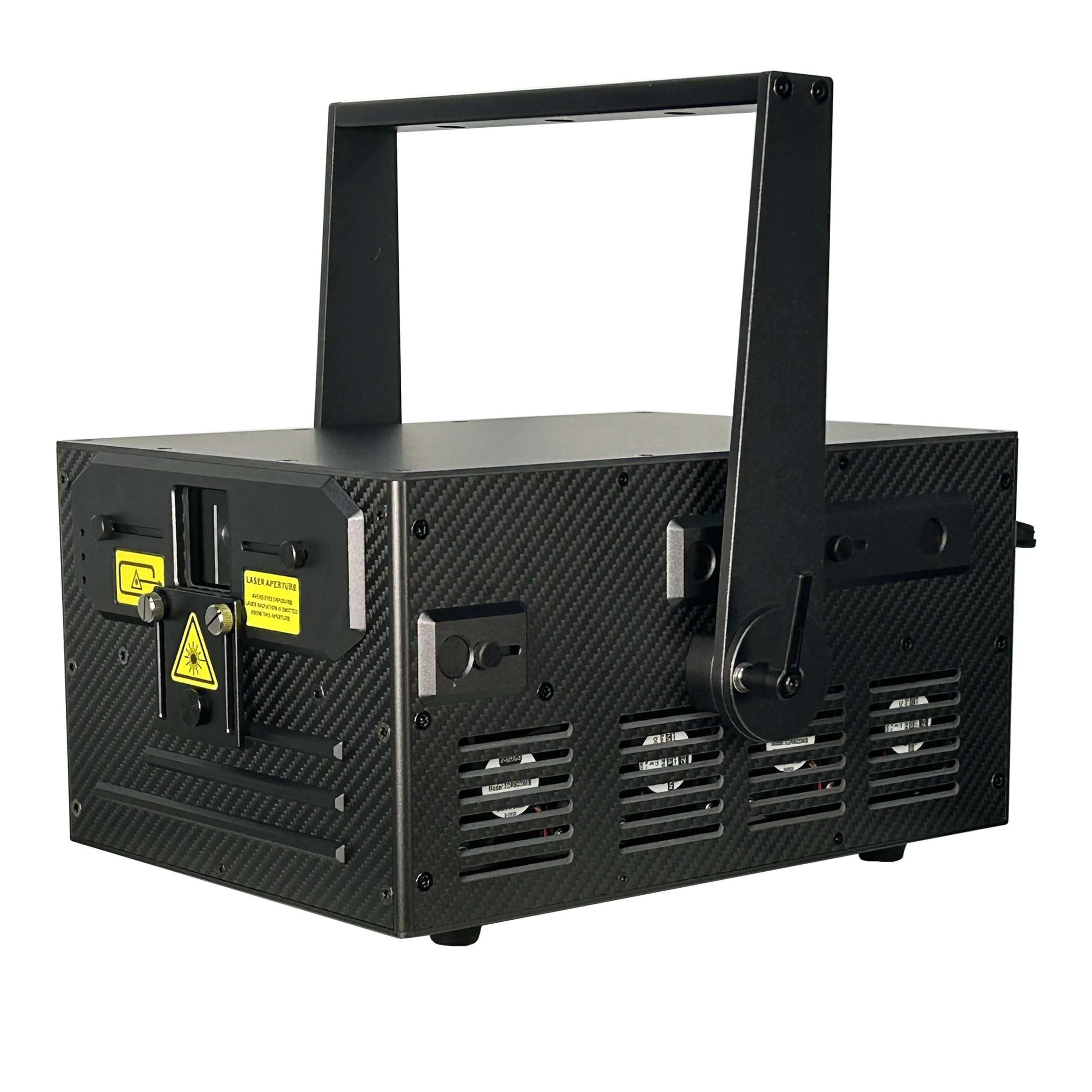 Optlaser Newest CF20 Series 20W Carbon Fiber Housing  RGB ILDA Animation Laser Show System with Digital Driver