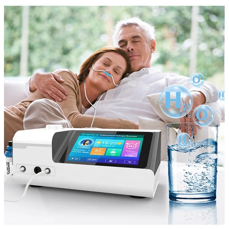 New Oxyhydrogen Generator 300ml Hho Gas Generator Hydrogen and Oxygen Inhaler Machine for People