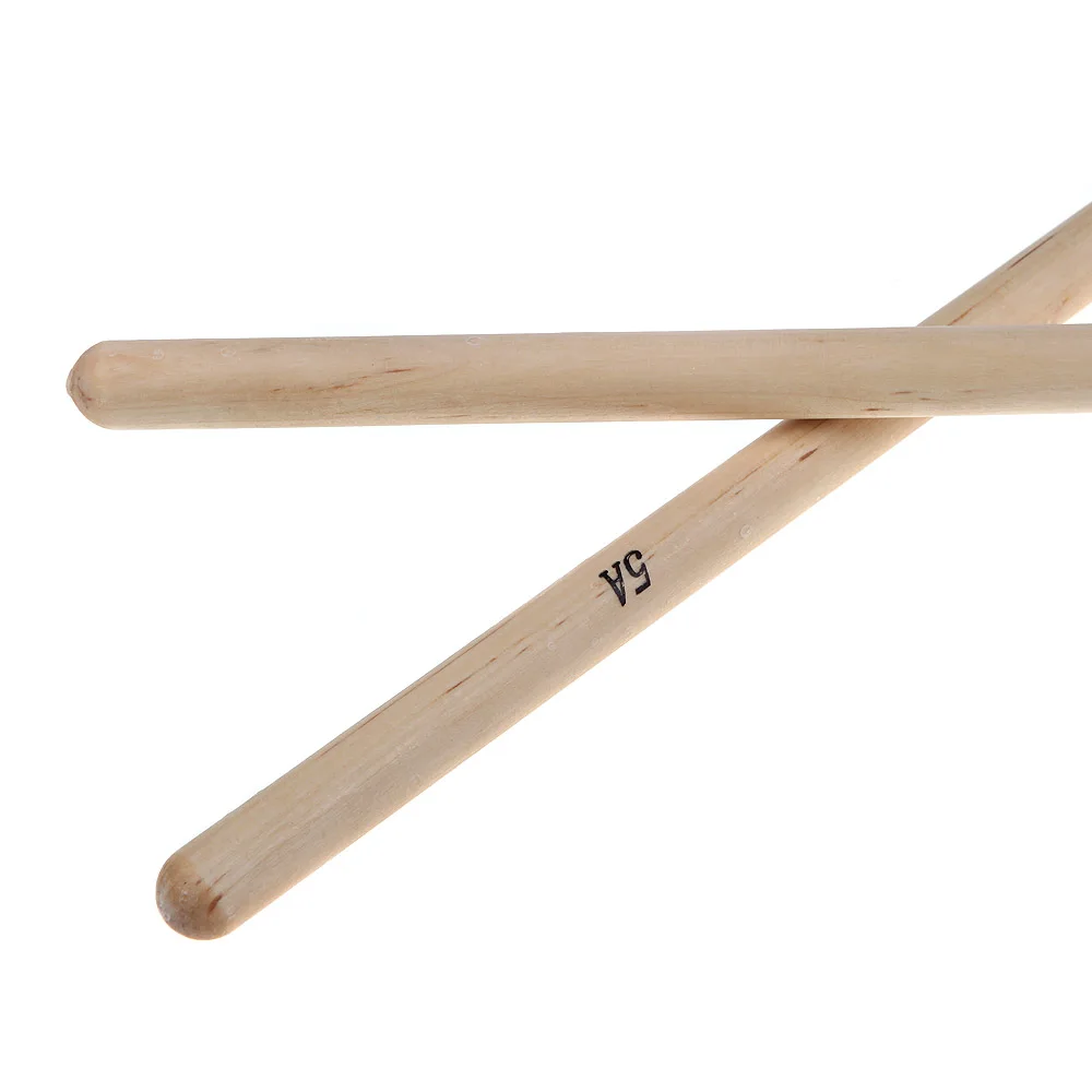 Pair of 5A Maple Wood Drumsticks Stick for Drum Set Lightweight Professional