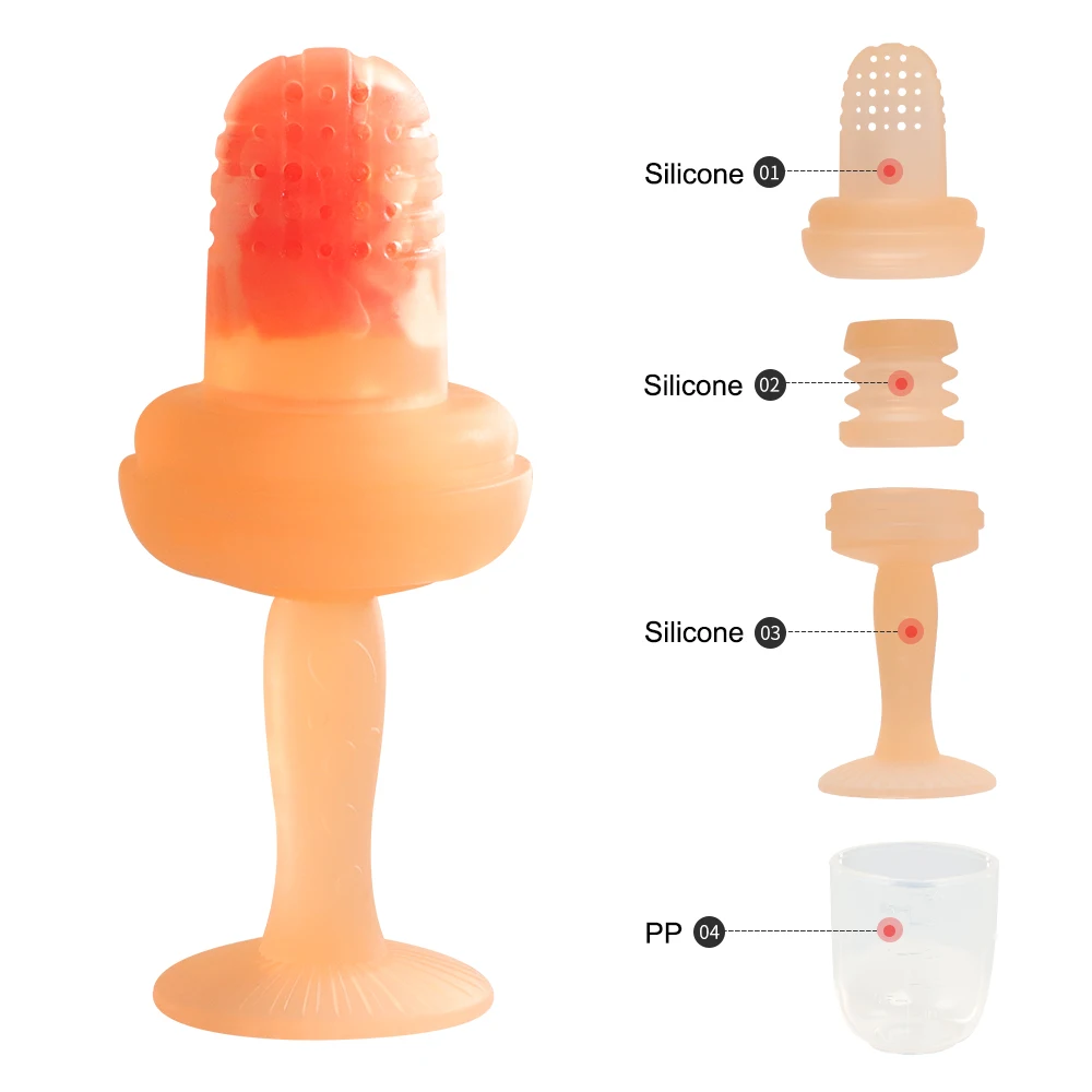 Newsun Silicone Pacifier Safety Straps Silicone Rubber Baby Supplies  And Products Baby Feeder Tether Products New 2024