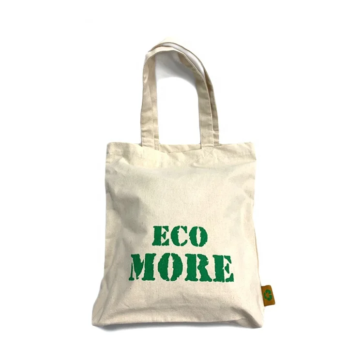 Cheap promotional GRS certificated custom eco friendly products sustainable organic cotton Tote Shopping Bags