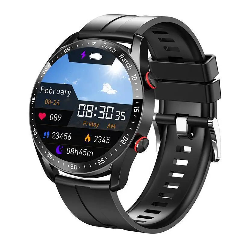 HW20 Bluetooth Talk Smartwatch деловые часы из нержавеющей стали ремешок Watch ECG спортивные