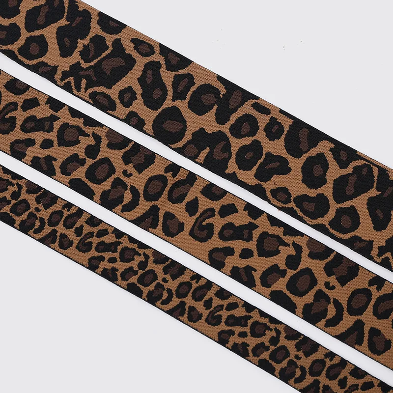 Manufacturer leopard print polyester fabric garment furniture textile handmade crafts custom leopard printed jacquard fabric