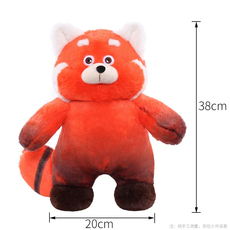 2022 Wholesale Turnings Red Panda Plush Doll Lovely Turning Panda Red Plushie Toy Funny Soft Turning Red Panda Stuffed Dolls