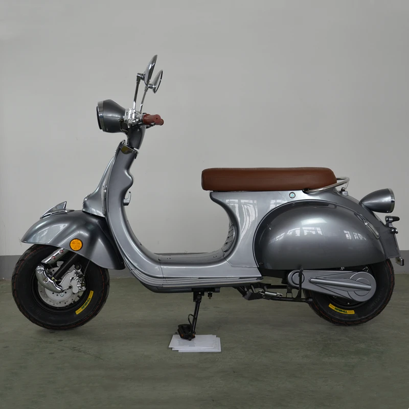 Moto Electrica EEC COC 150kg Load Heavy Duty Aluminum Alloy Rims Vespa 40mph Electric Scooter