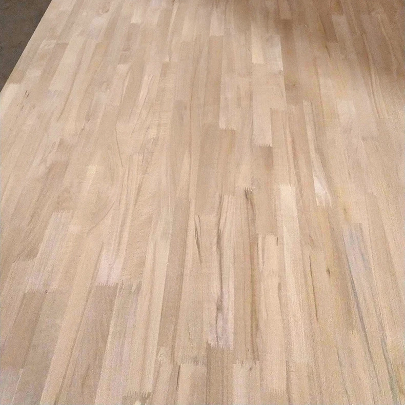 Promotion beech wood edge glue joint board wood finger joint board panel lumber for indoor outdoor decoration furniture E0E1 FSC