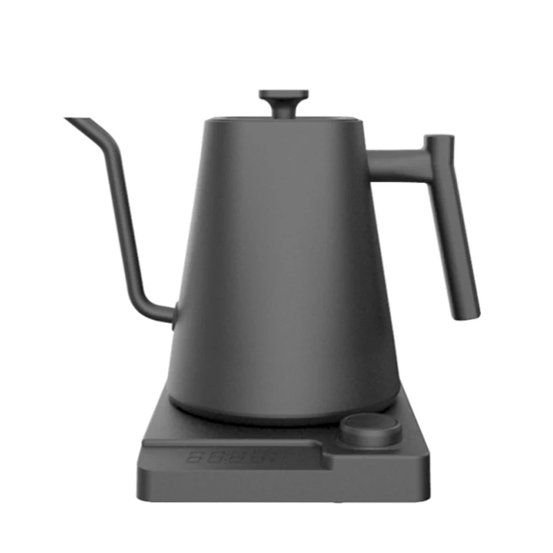 Электрический залить «гусиная шея» 0.9L Регулируемый температурный контроль быстрого отварить секундомер сохраняющие тепло Кофе чайник котел