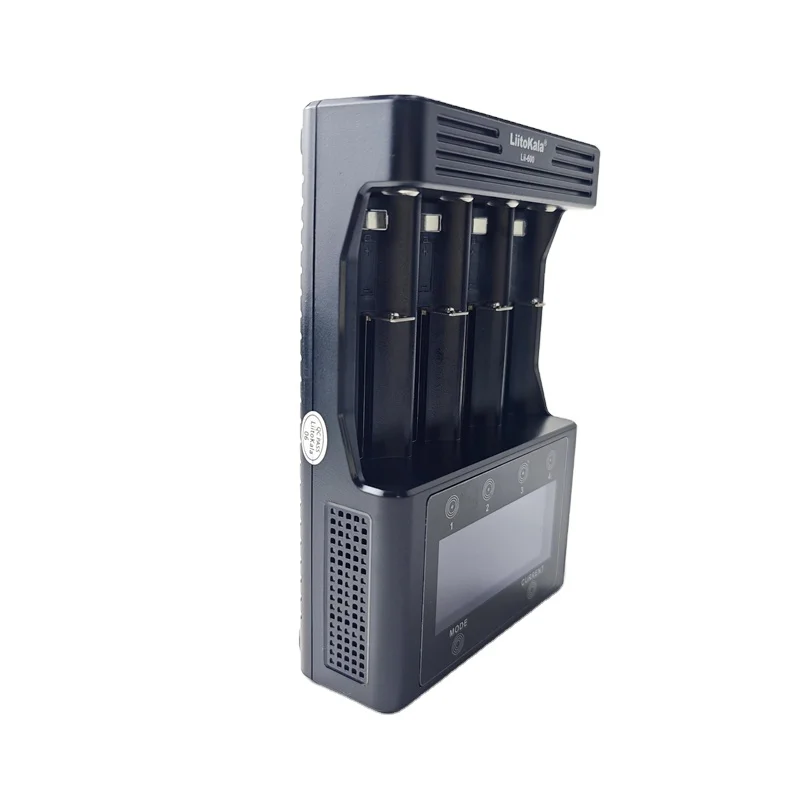 Original Liitokala Lii-600 AC DC LED Li-ion 3.7V 18650 Ni-MH 1.2V Battery Charger 4 Slots Independent Charging Portable Charger
