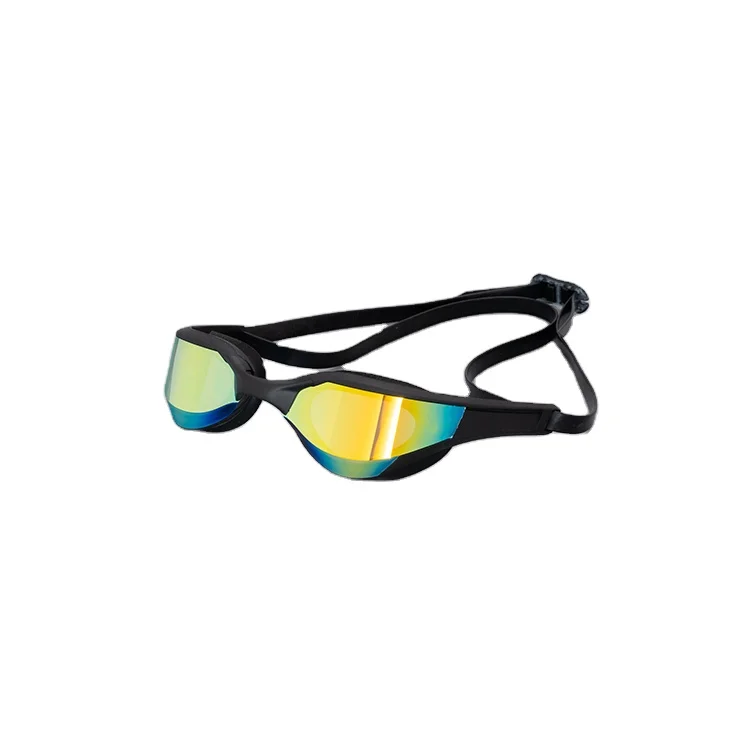 Custom Professional Arena Swim Glass Competition Sport Mirror Lens Adult Swimming Goggles