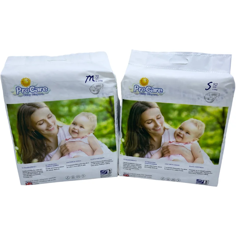 2024 New Style And High Quality More Cheaper Absorb A Lot Wholesale Baby Diapers Disposable OEM Pampers in Bales