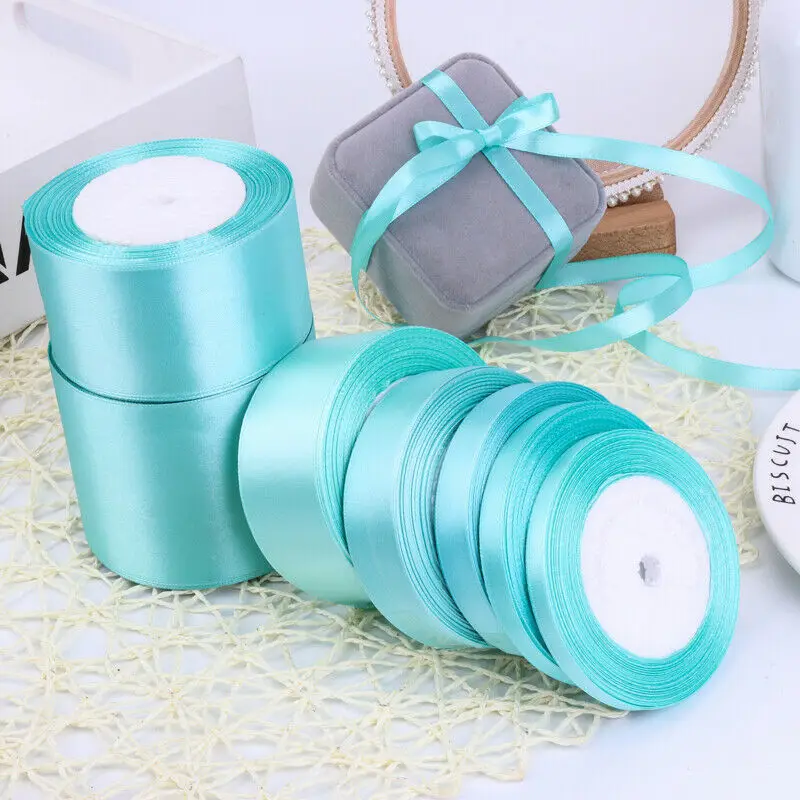 Двухсторонняя Атласная Лента, 6/10/12/15/20/25/38 мм