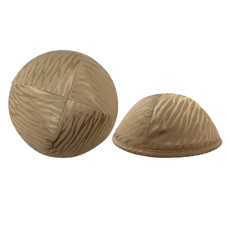 Jacquard Cotton Nachman Velours Noir Juif Ovo Klipped Human Silk Topper Satin Jewish Kippot Kippah Hat