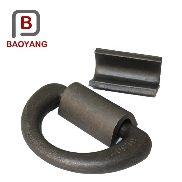 OEM ковка углеродистая сталь D кольцо для контейнера крепления