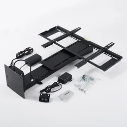 electric smart motorized modern rotatable TV lifts stand mechanism system with remote controlfurniture