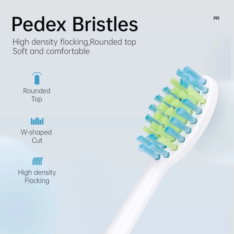 Ultrasonic vibration travel sonic electric toothbrush with 2 replacement brush head High Powered Electric Toothbrush