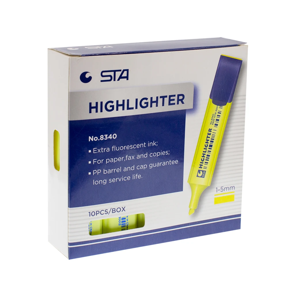  Bright color highlighter Pens fluorescent marker pen