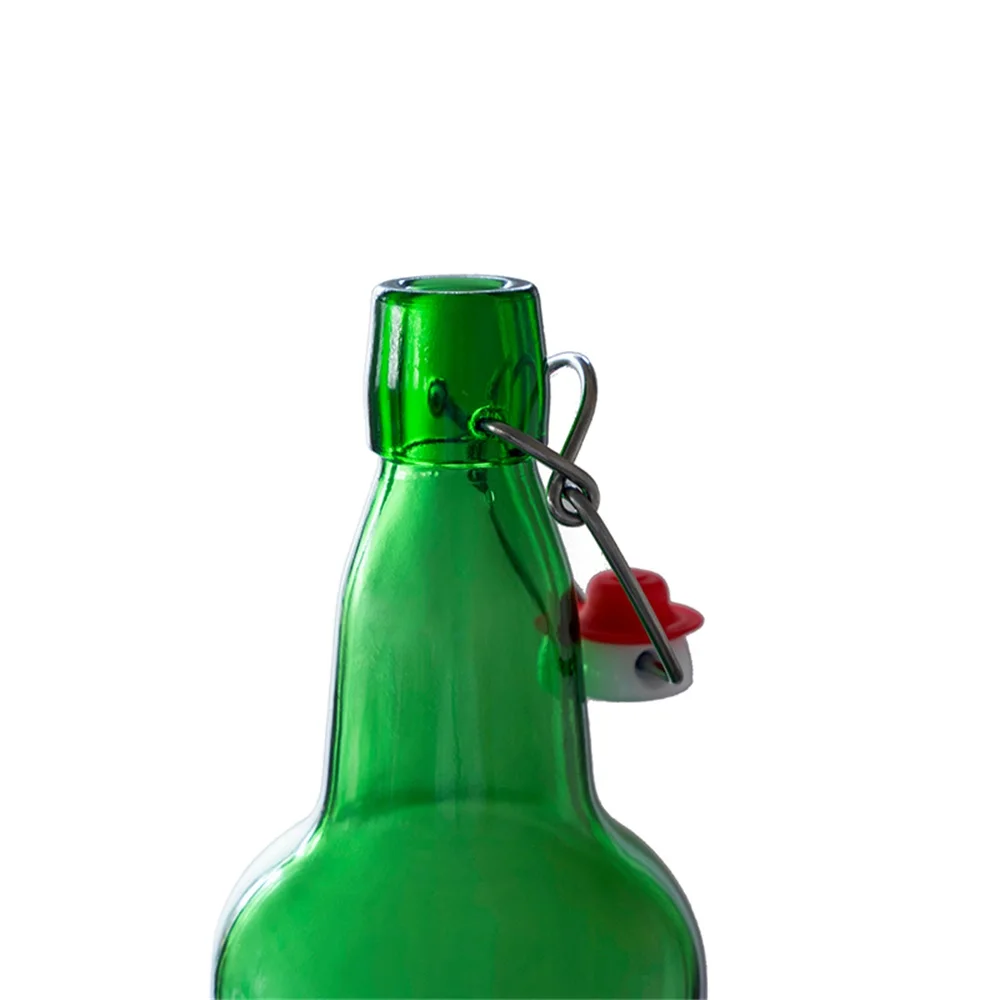 Berlin Packaging Beer Bottles 330ml Amber Glass Swing Top 500ml Glass Bottle of Green 250 Ml for Beer