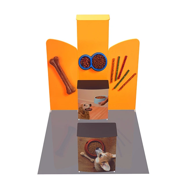 China Supplier 30 Mins Quick Build Reusable Portable Easy Set Up Exhibition Booth Expo Stand Customized Booth