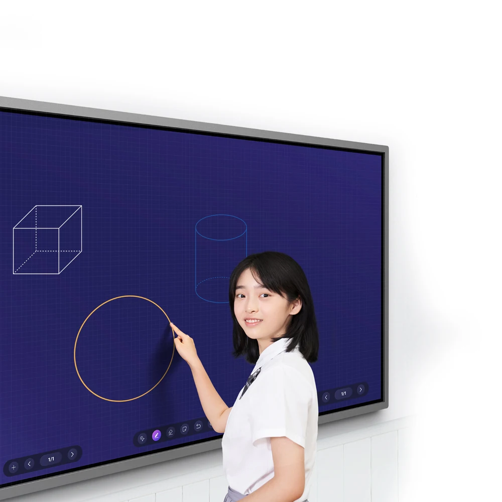 High Quality finger Multi Screen Board Digital Led Touch Frame Mirror Smart Whiteboard