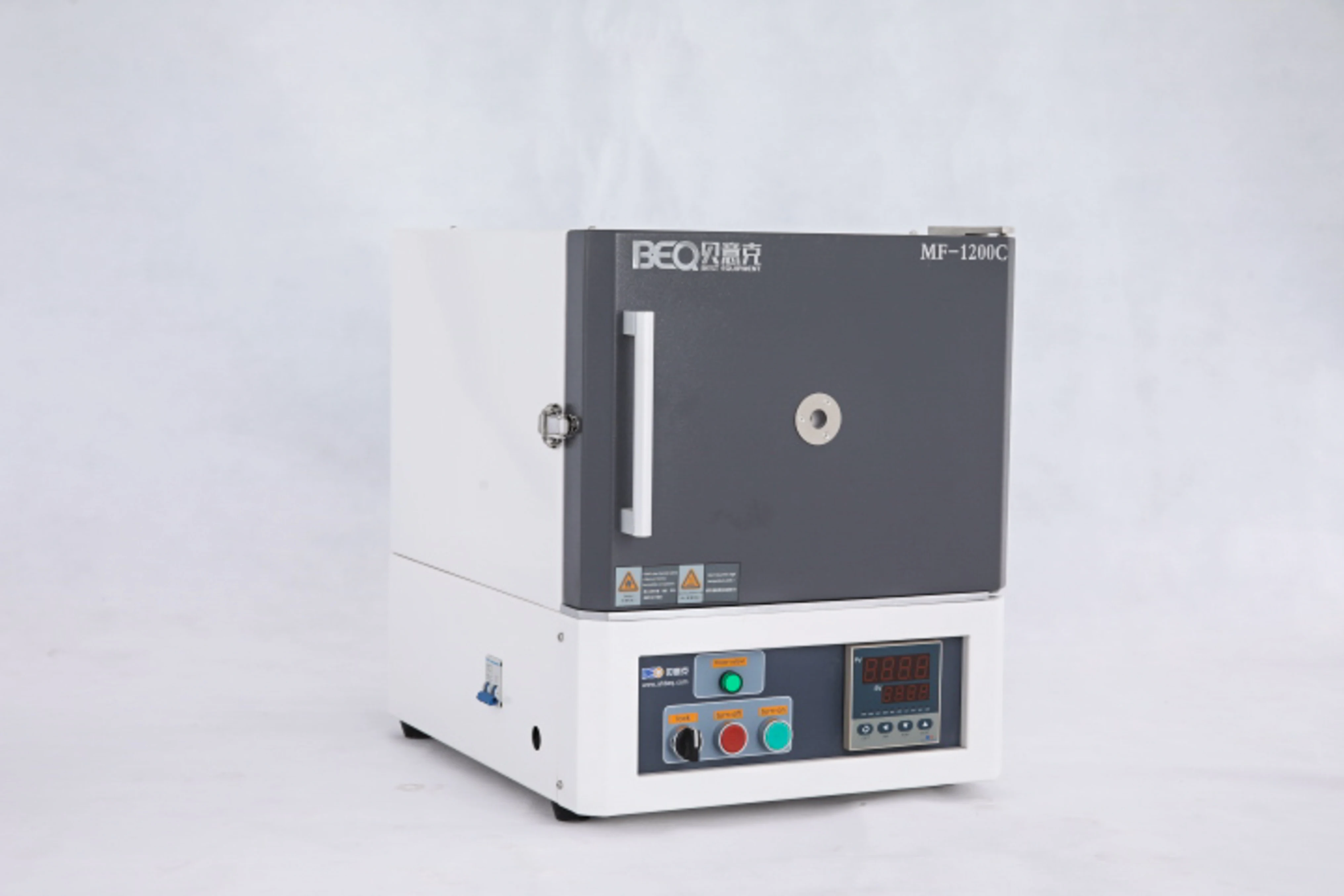 7.2L chamber size muffle furnace, 1200 degree round muffle furnace laboratory use with resistance wire heating