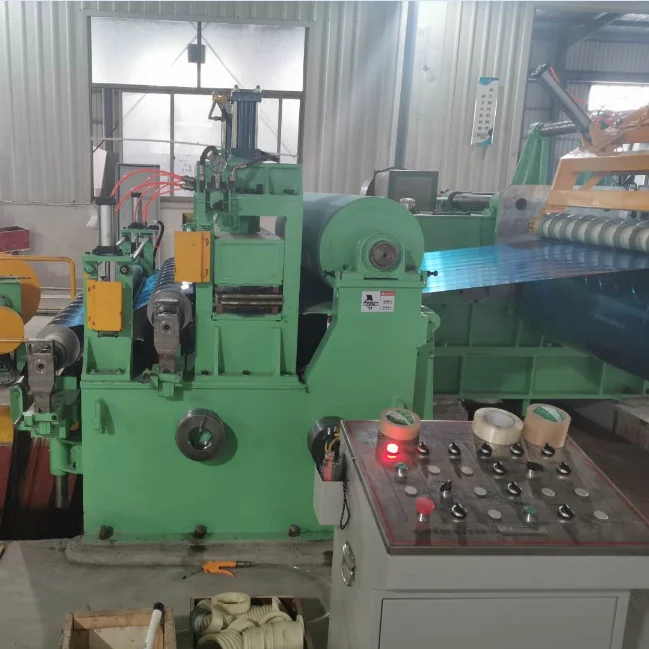 High Level GI Steel Coil 5 Roller Tension Station CR HR Steel Coil Shearing Slitter Machine Manufacturers