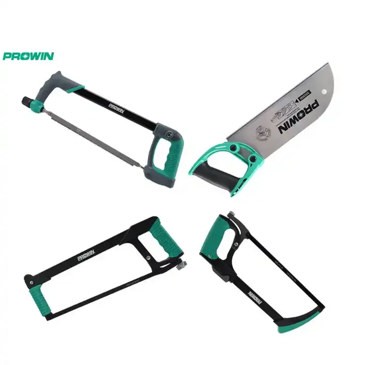 PROWIN Hacksaw Frame Woodworking Tools 12 Inch Adjustable Bow Hacksaw Hand Saw