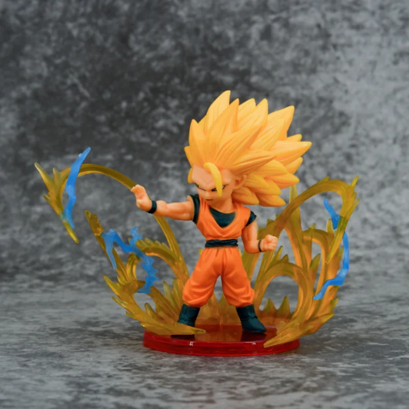 China factory direct sale japanese anime characters pvc toys anime dragon z ball figure 9 pcs set