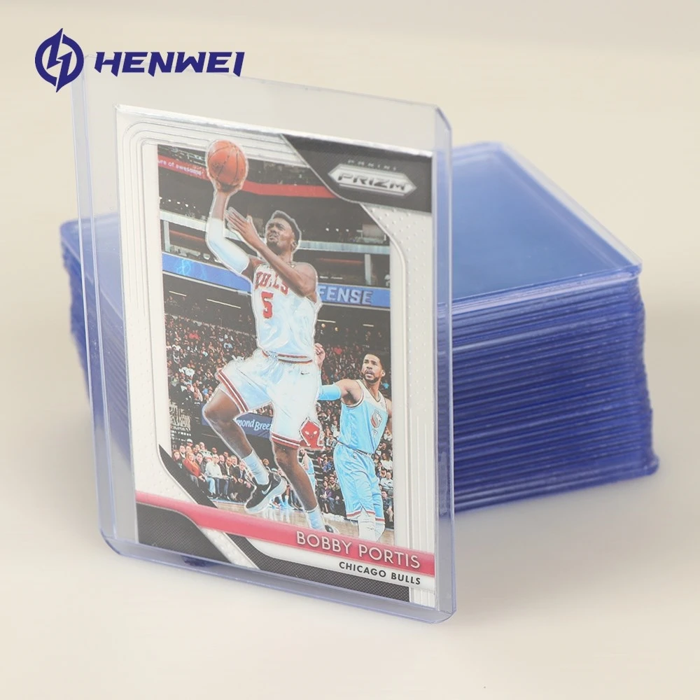 Pocketmon Rookie Used Thick Trading Sports Holder Top Loaders Plastic Cards Sleeves Album with Sleeves