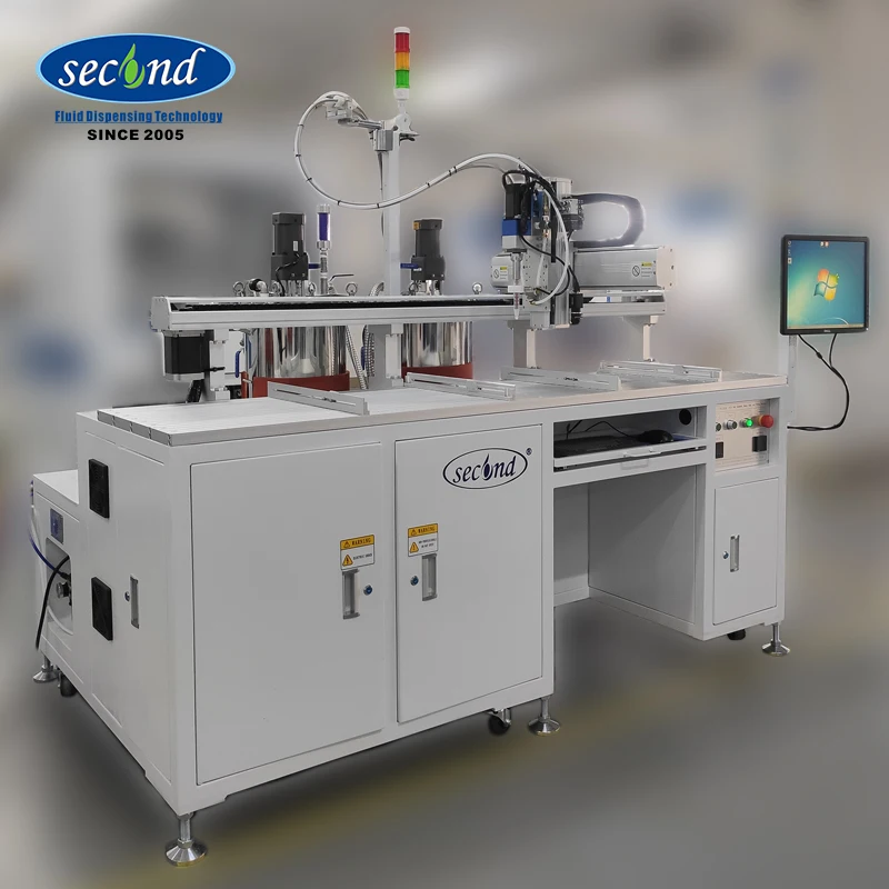 3 axis CNC robot potting machine for two part materials