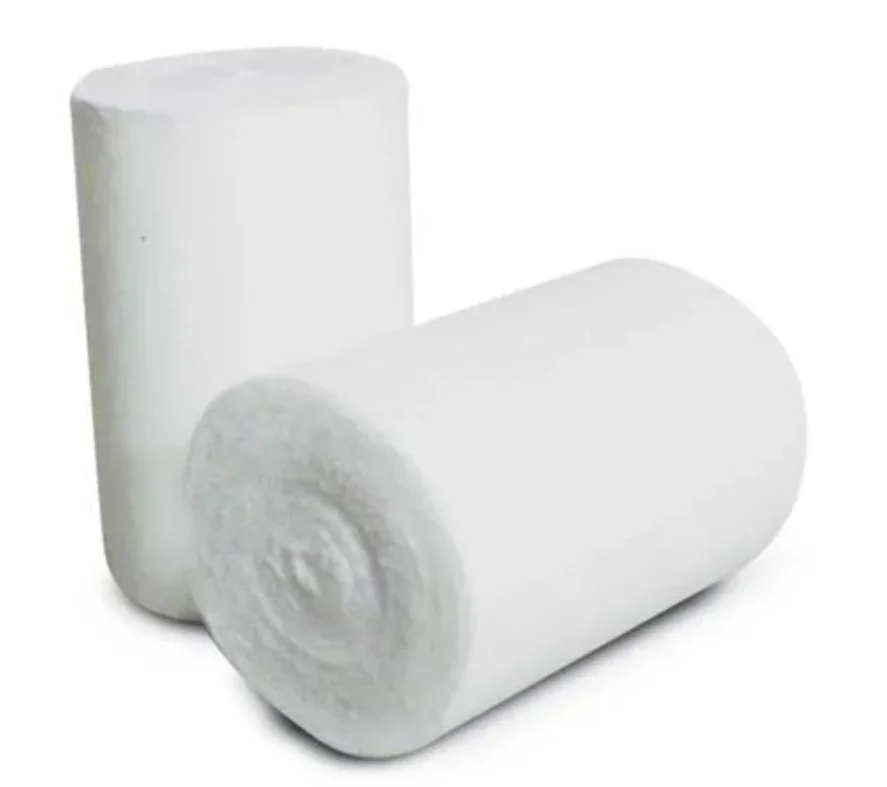 Disposable Medical Non Sterile 100% Cotton Gauze Braid Dental Absorbent Cotton Roll for Surgery Dentists