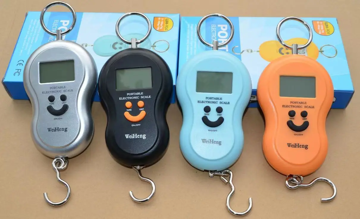 Good quality Wall Mounted Weighing Kitchen Hanging Food Scales blue green black sliver