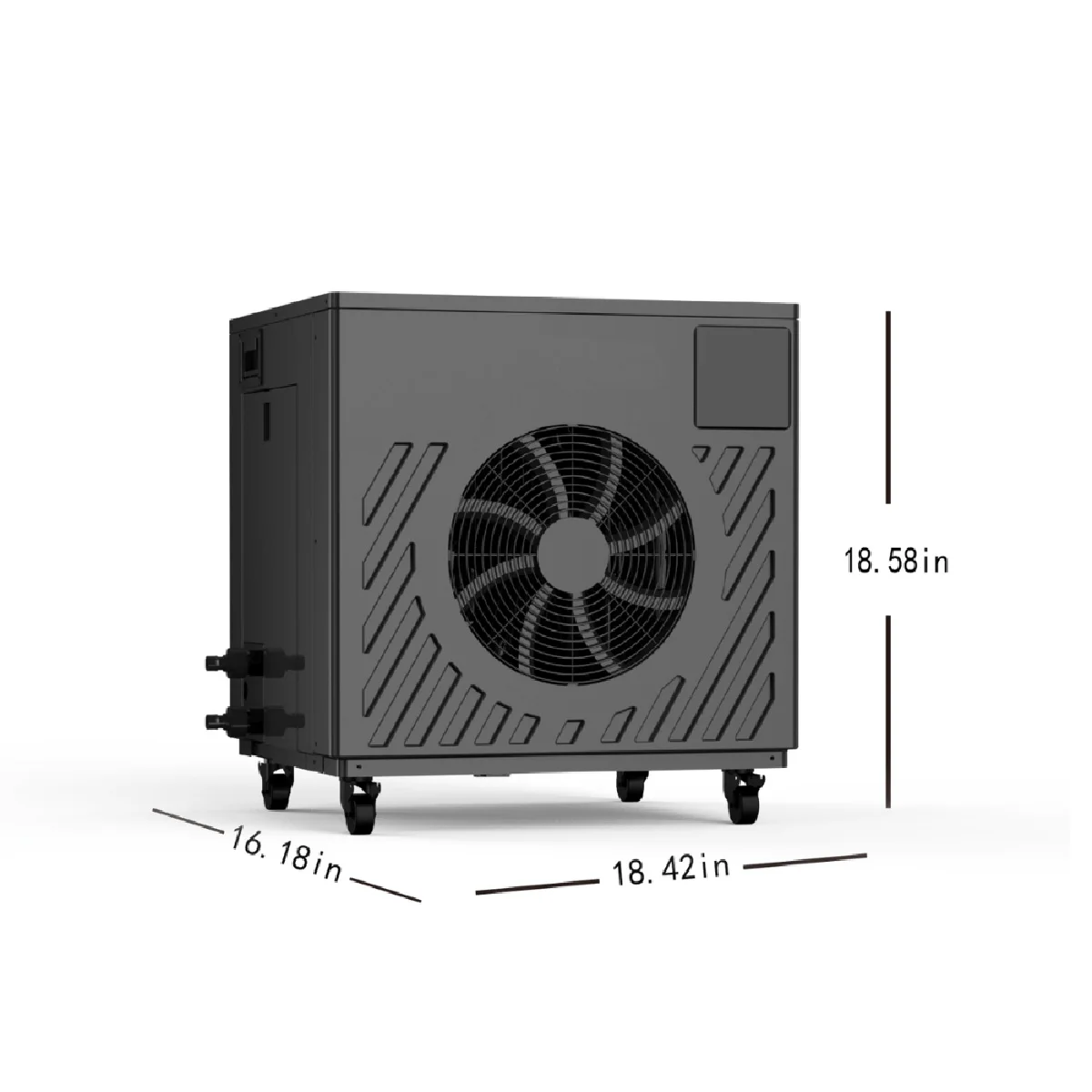 Охладитель для ледяной ванны R32 1 л.с. 110V-120V/ 220-240V встроенный фильтр воды с озоном и микрофильтром управление Wi-Fi