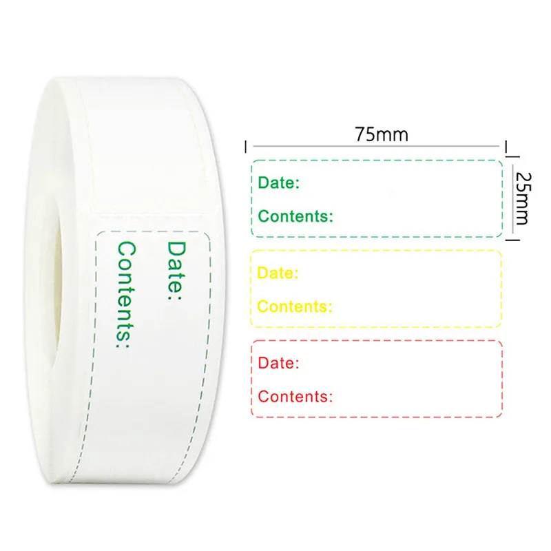 
Kitchen Sticker Refrigerators store date label contents of frozen foods 